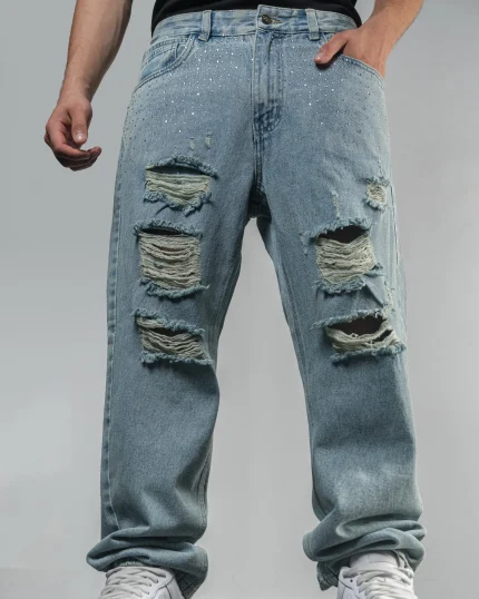 Mom Jean Kristal Blue | Hombre